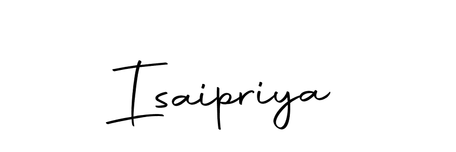 Make a beautiful signature design for name Isaipriya. Use this online signature maker to create a handwritten signature for free. Isaipriya signature style 10 images and pictures png