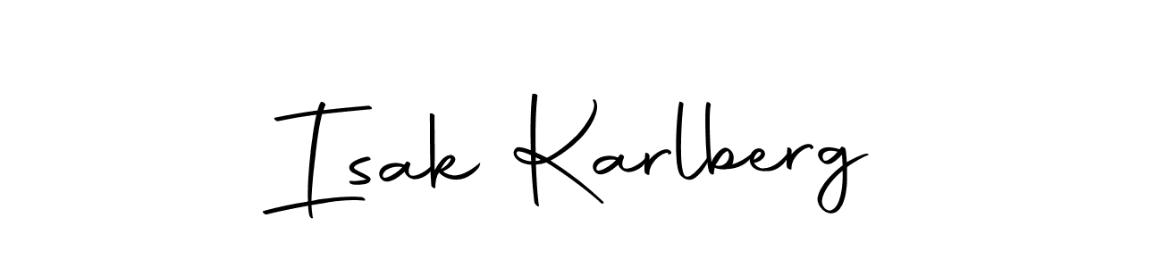 Best and Professional Signature Style for Isak Karlberg. Autography-DOLnW Best Signature Style Collection. Isak Karlberg signature style 10 images and pictures png