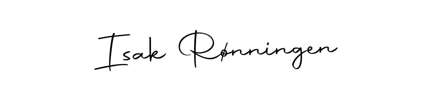 if you are searching for the best signature style for your name Isak Rønningen. so please give up your signature search. here we have designed multiple signature styles  using Autography-DOLnW. Isak Rønningen signature style 10 images and pictures png
