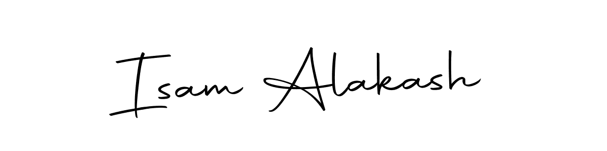 if you are searching for the best signature style for your name Isam Alakash. so please give up your signature search. here we have designed multiple signature styles  using Autography-DOLnW. Isam Alakash signature style 10 images and pictures png