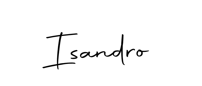 How to make Isandro signature? Autography-DOLnW is a professional autograph style. Create handwritten signature for Isandro name. Isandro signature style 10 images and pictures png