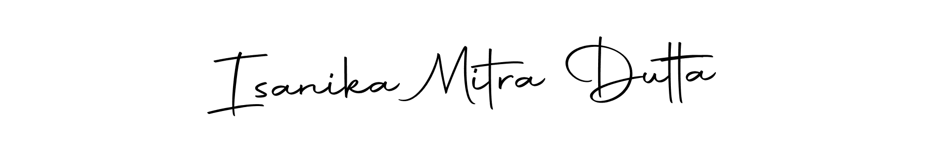 Also we have Isanika Mitra Dutta name is the best signature style. Create professional handwritten signature collection using Autography-DOLnW autograph style. Isanika Mitra Dutta signature style 10 images and pictures png