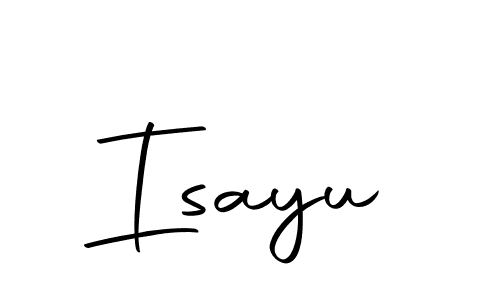 How to make Isayu signature? Autography-DOLnW is a professional autograph style. Create handwritten signature for Isayu name. Isayu signature style 10 images and pictures png