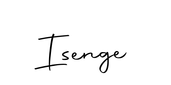Also we have Isenge name is the best signature style. Create professional handwritten signature collection using Autography-DOLnW autograph style. Isenge signature style 10 images and pictures png