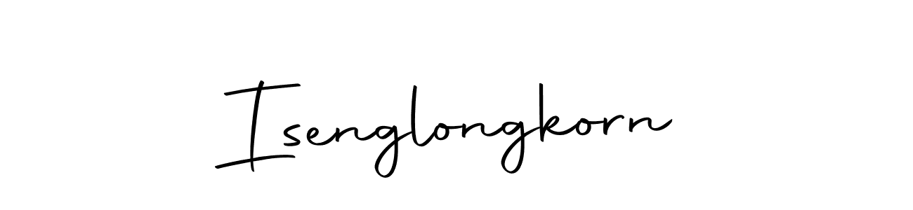 Make a beautiful signature design for name Isenglongkorn. Use this online signature maker to create a handwritten signature for free. Isenglongkorn signature style 10 images and pictures png