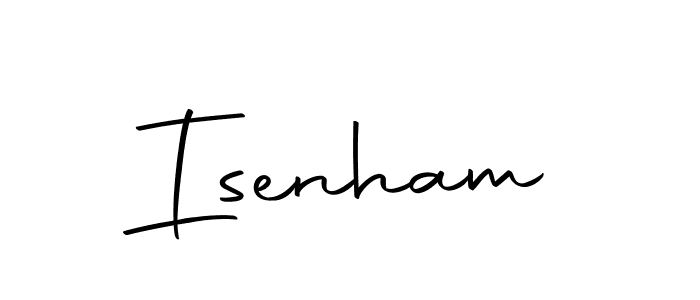 How to make Isenham name signature. Use Autography-DOLnW style for creating short signs online. This is the latest handwritten sign. Isenham signature style 10 images and pictures png
