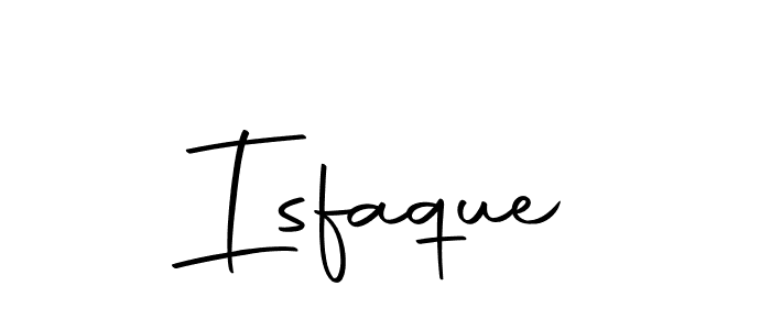 Make a beautiful signature design for name Isfaque. With this signature (Autography-DOLnW) style, you can create a handwritten signature for free. Isfaque signature style 10 images and pictures png