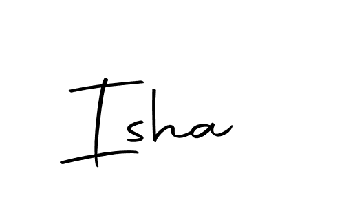 The best way (Autography-DOLnW) to make a short signature is to pick only two or three words in your name. The name Isha  include a total of six letters. For converting this name. Isha  signature style 10 images and pictures png