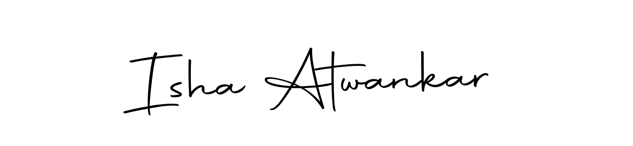 Make a beautiful signature design for name Isha Atwankar. With this signature (Autography-DOLnW) style, you can create a handwritten signature for free. Isha Atwankar signature style 10 images and pictures png
