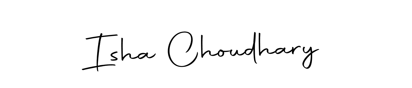 Also we have Isha Choudhary name is the best signature style. Create professional handwritten signature collection using Autography-DOLnW autograph style. Isha Choudhary signature style 10 images and pictures png