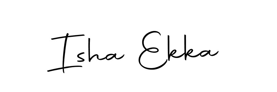 You can use this online signature creator to create a handwritten signature for the name Isha Ekka. This is the best online autograph maker. Isha Ekka signature style 10 images and pictures png