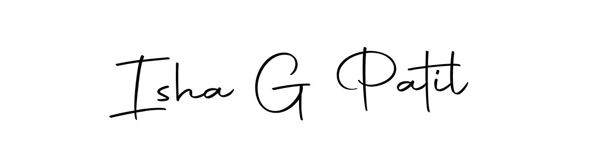 Similarly Autography-DOLnW is the best handwritten signature design. Signature creator online .You can use it as an online autograph creator for name Isha G Patil. Isha G Patil signature style 10 images and pictures png