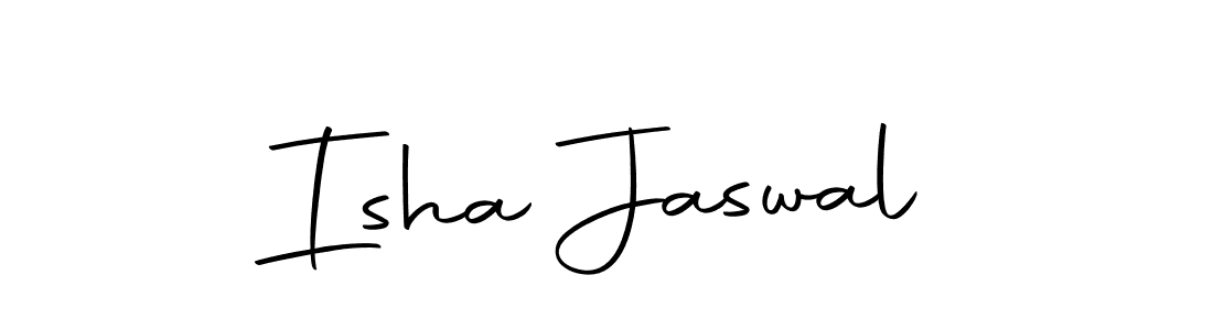 Make a beautiful signature design for name Isha Jaswal. With this signature (Autography-DOLnW) style, you can create a handwritten signature for free. Isha Jaswal signature style 10 images and pictures png