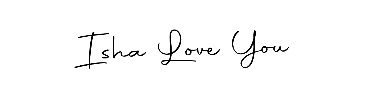 Best and Professional Signature Style for Isha Love You. Autography-DOLnW Best Signature Style Collection. Isha Love You signature style 10 images and pictures png