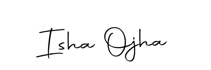 Use a signature maker to create a handwritten signature online. With this signature software, you can design (Autography-DOLnW) your own signature for name Isha Ojha. Isha Ojha signature style 10 images and pictures png