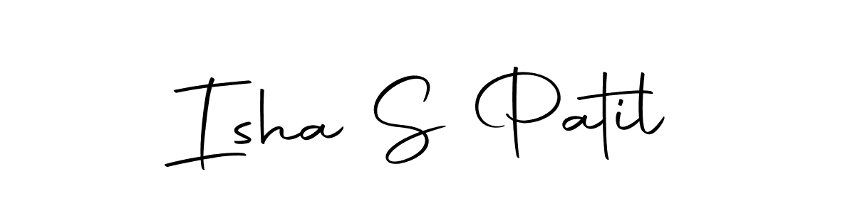 How to make Isha S Patil signature? Autography-DOLnW is a professional autograph style. Create handwritten signature for Isha S Patil name. Isha S Patil signature style 10 images and pictures png