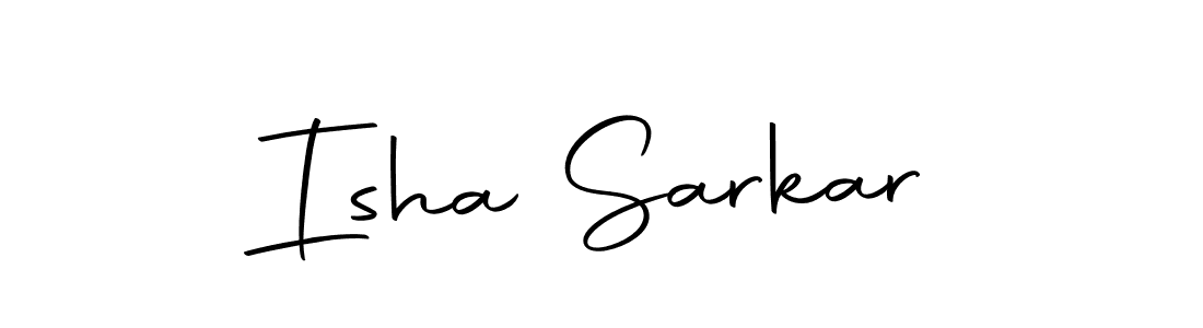 Use a signature maker to create a handwritten signature online. With this signature software, you can design (Autography-DOLnW) your own signature for name Isha Sarkar. Isha Sarkar signature style 10 images and pictures png