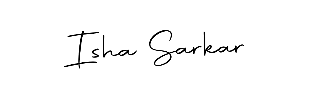 Use a signature maker to create a handwritten signature online. With this signature software, you can design (Autography-DOLnW) your own signature for name Isha Sarkar. Isha Sarkar signature style 10 images and pictures png