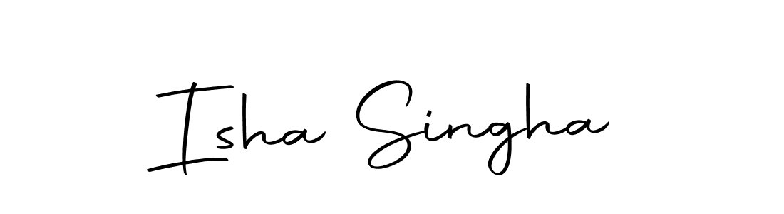You should practise on your own different ways (Autography-DOLnW) to write your name (Isha Singha) in signature. don't let someone else do it for you. Isha Singha signature style 10 images and pictures png