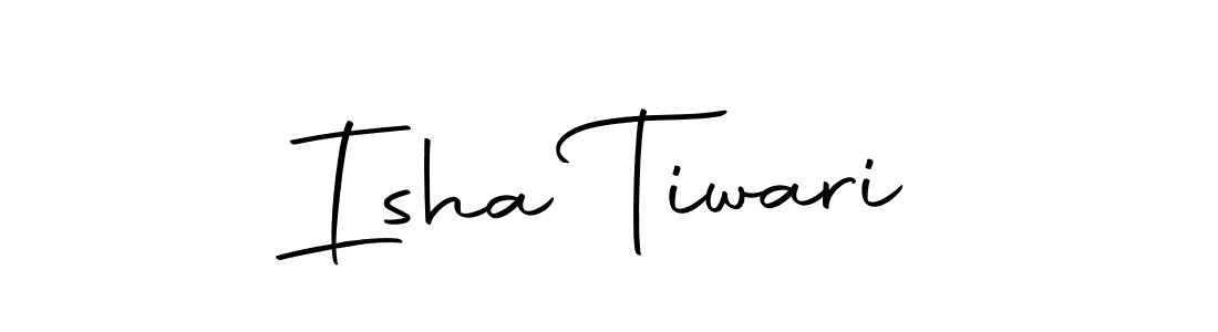Make a beautiful signature design for name Isha Tiwari. With this signature (Autography-DOLnW) style, you can create a handwritten signature for free. Isha Tiwari signature style 10 images and pictures png