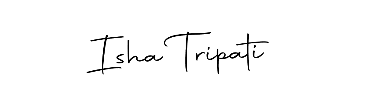 Also we have Isha Tripati name is the best signature style. Create professional handwritten signature collection using Autography-DOLnW autograph style. Isha Tripati signature style 10 images and pictures png