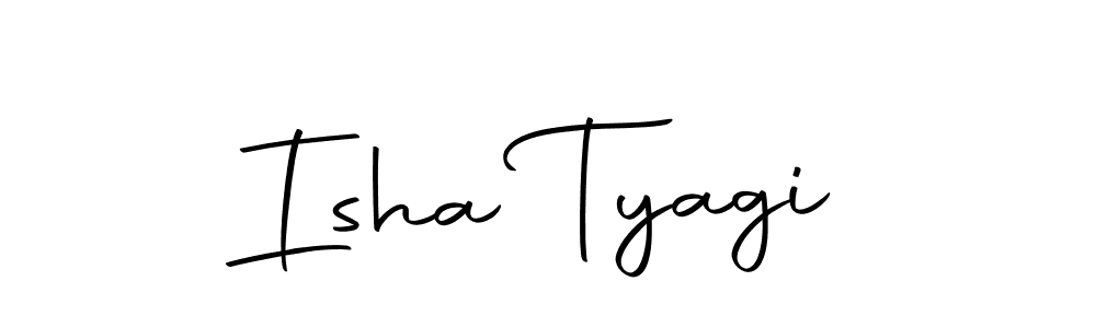 Here are the top 10 professional signature styles for the name Isha Tyagi. These are the best autograph styles you can use for your name. Isha Tyagi signature style 10 images and pictures png