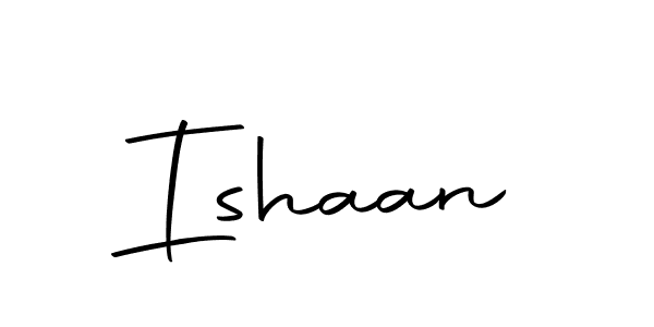 Make a beautiful signature design for name Ishaan. With this signature (Autography-DOLnW) style, you can create a handwritten signature for free. Ishaan signature style 10 images and pictures png