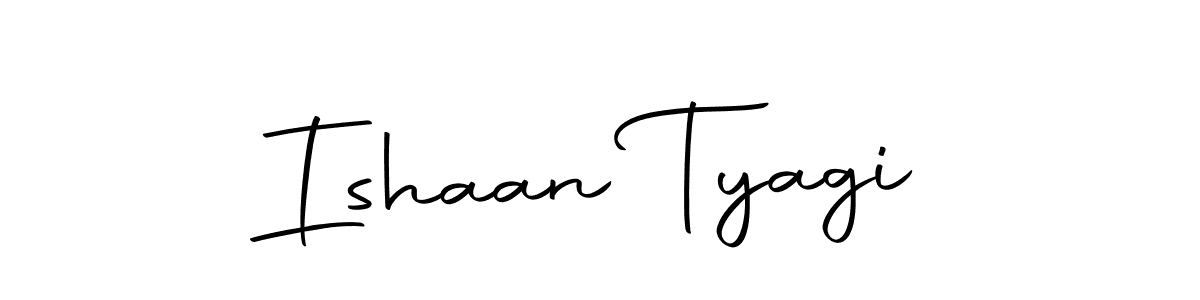 Make a beautiful signature design for name Ishaan Tyagi. With this signature (Autography-DOLnW) style, you can create a handwritten signature for free. Ishaan Tyagi signature style 10 images and pictures png