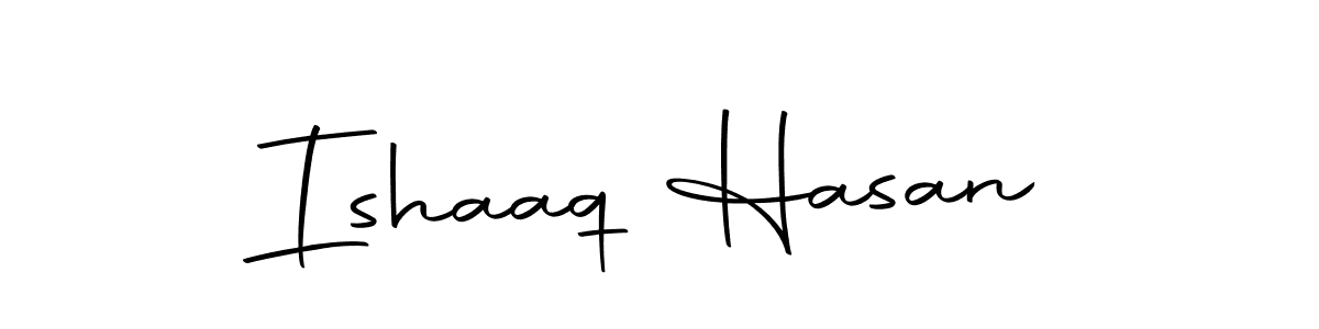 Design your own signature with our free online signature maker. With this signature software, you can create a handwritten (Autography-DOLnW) signature for name Ishaaq Hasan. Ishaaq Hasan signature style 10 images and pictures png