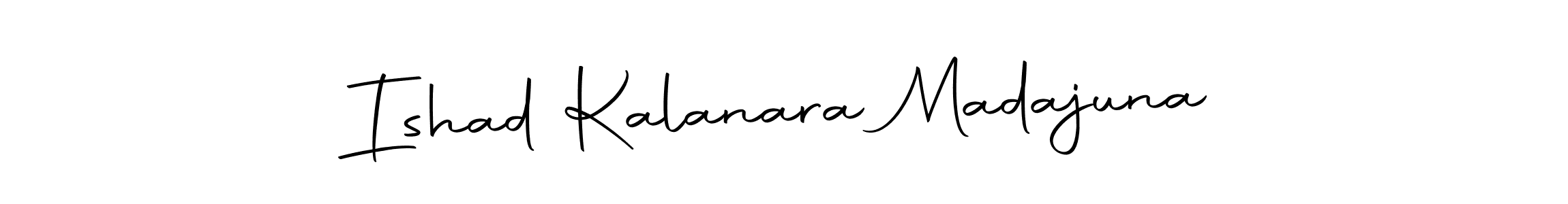 Ishad Kalanara Madajuna stylish signature style. Best Handwritten Sign (Autography-DOLnW) for my name. Handwritten Signature Collection Ideas for my name Ishad Kalanara Madajuna. Ishad Kalanara Madajuna signature style 10 images and pictures png