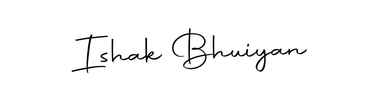 Make a beautiful signature design for name Ishak Bhuiyan. Use this online signature maker to create a handwritten signature for free. Ishak Bhuiyan signature style 10 images and pictures png