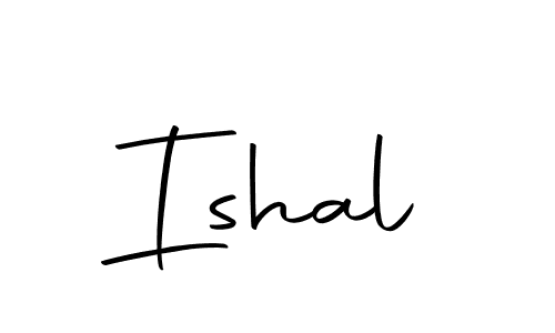 The best way (Autography-DOLnW) to make a short signature is to pick only two or three words in your name. The name Ishal include a total of six letters. For converting this name. Ishal signature style 10 images and pictures png