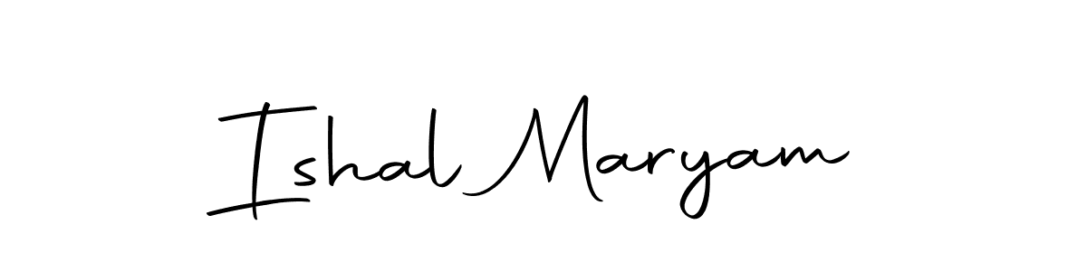 How to make Ishal Maryam signature? Autography-DOLnW is a professional autograph style. Create handwritten signature for Ishal Maryam name. Ishal Maryam signature style 10 images and pictures png