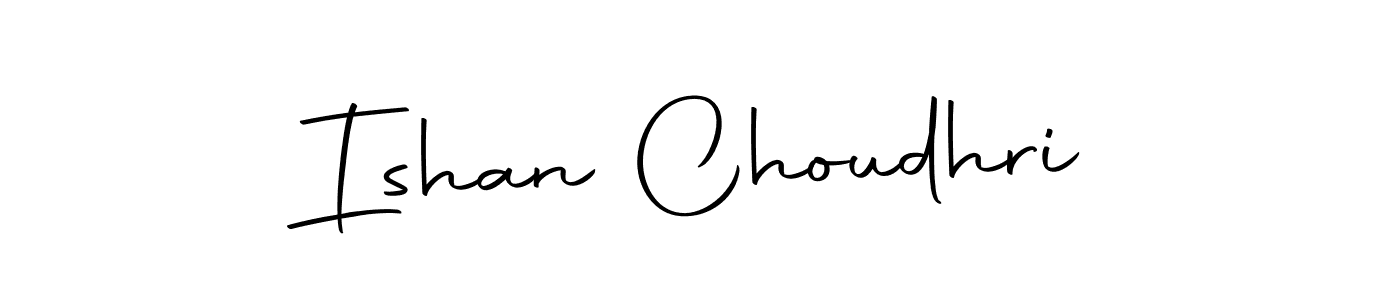 Make a beautiful signature design for name Ishan Choudhri. With this signature (Autography-DOLnW) style, you can create a handwritten signature for free. Ishan Choudhri signature style 10 images and pictures png