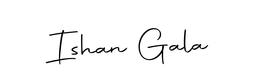 Create a beautiful signature design for name Ishan Gala. With this signature (Autography-DOLnW) fonts, you can make a handwritten signature for free. Ishan Gala signature style 10 images and pictures png