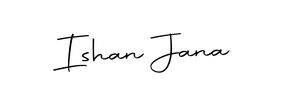 Make a beautiful signature design for name Ishan Jana. With this signature (Autography-DOLnW) style, you can create a handwritten signature for free. Ishan Jana signature style 10 images and pictures png