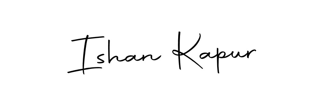 The best way (Autography-DOLnW) to make a short signature is to pick only two or three words in your name. The name Ishan Kapur include a total of six letters. For converting this name. Ishan Kapur signature style 10 images and pictures png