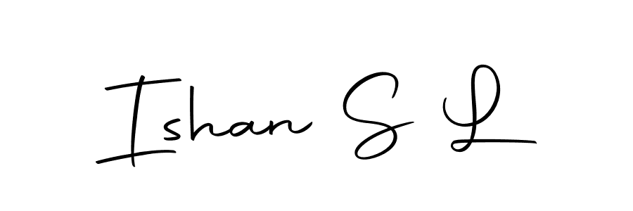 Autography-DOLnW is a professional signature style that is perfect for those who want to add a touch of class to their signature. It is also a great choice for those who want to make their signature more unique. Get Ishan S L name to fancy signature for free. Ishan S L signature style 10 images and pictures png