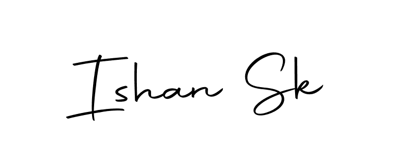 Design your own signature with our free online signature maker. With this signature software, you can create a handwritten (Autography-DOLnW) signature for name Ishan Sk. Ishan Sk signature style 10 images and pictures png