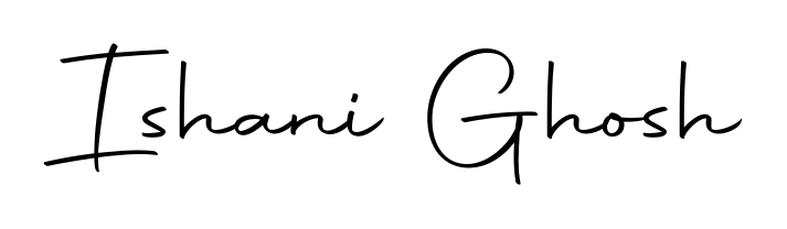 An effortless, minimalist signature concept for Ishani Ghosh using Autography-DOLnW design. Clean lines that look great on any document. Ishani Ghosh signature style 10 images and pictures png
