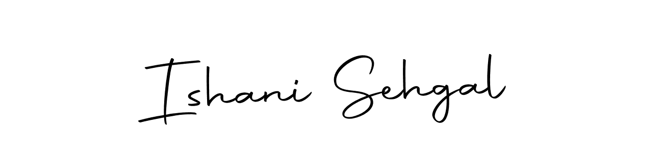 Design your own signature with our free online signature maker. With this signature software, you can create a handwritten (Autography-DOLnW) signature for name Ishani Sehgal. Ishani Sehgal signature style 10 images and pictures png