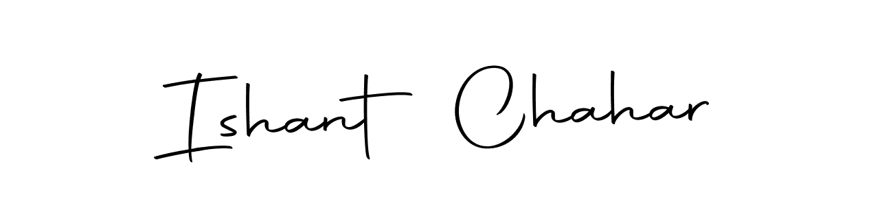 It looks lik you need a new signature style for name Ishant Chahar. Design unique handwritten (Autography-DOLnW) signature with our free signature maker in just a few clicks. Ishant Chahar signature style 10 images and pictures png