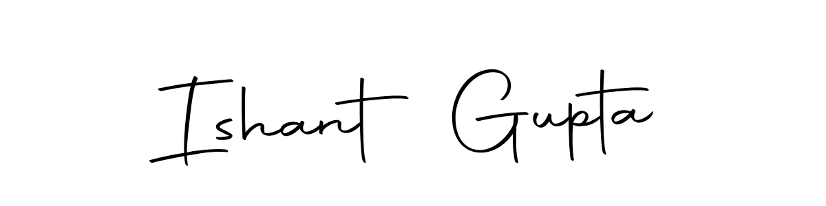 The best way (Autography-DOLnW) to make a short signature is to pick only two or three words in your name. The name Ishant Gupta include a total of six letters. For converting this name. Ishant Gupta signature style 10 images and pictures png