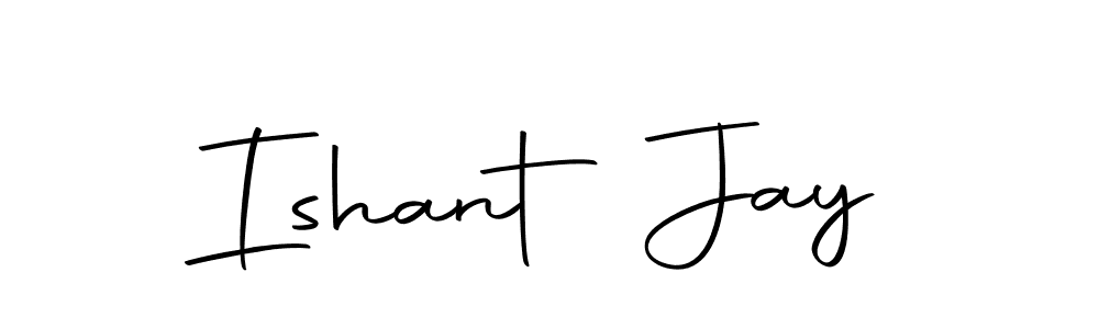 How to make Ishant Jay signature? Autography-DOLnW is a professional autograph style. Create handwritten signature for Ishant Jay name. Ishant Jay signature style 10 images and pictures png