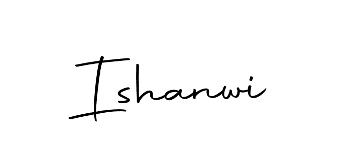 Use a signature maker to create a handwritten signature online. With this signature software, you can design (Autography-DOLnW) your own signature for name Ishanwi. Ishanwi signature style 10 images and pictures png