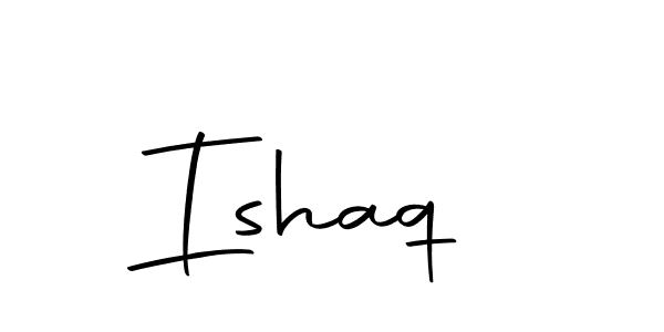 Use a signature maker to create a handwritten signature online. With this signature software, you can design (Autography-DOLnW) your own signature for name Ishaq . Ishaq  signature style 10 images and pictures png