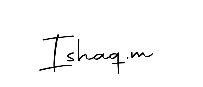 Once you've used our free online signature maker to create your best signature Autography-DOLnW style, it's time to enjoy all of the benefits that Ishaq.m name signing documents. Ishaq.m signature style 10 images and pictures png