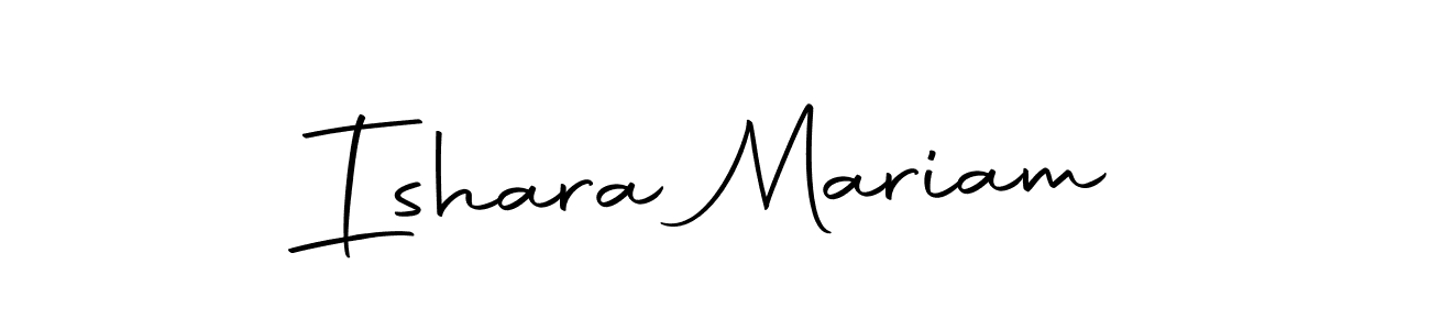 if you are searching for the best signature style for your name Ishara Mariam. so please give up your signature search. here we have designed multiple signature styles  using Autography-DOLnW. Ishara Mariam signature style 10 images and pictures png