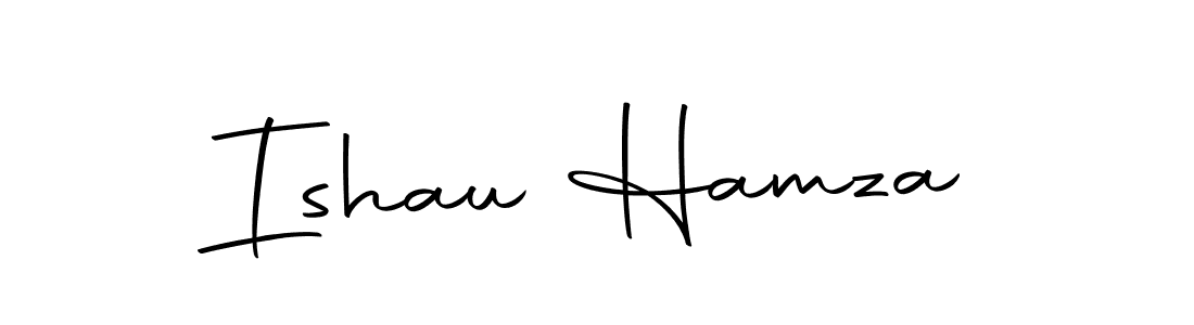 Use a signature maker to create a handwritten signature online. With this signature software, you can design (Autography-DOLnW) your own signature for name Ishau Hamza. Ishau Hamza signature style 10 images and pictures png
