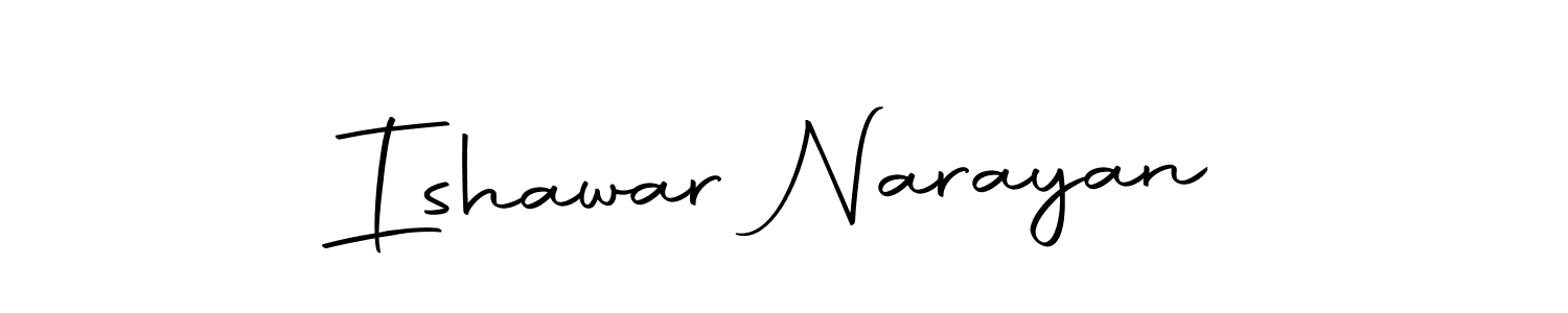 Once you've used our free online signature maker to create your best signature Autography-DOLnW style, it's time to enjoy all of the benefits that Ishawar Narayan name signing documents. Ishawar Narayan signature style 10 images and pictures png